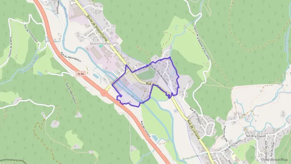 Maison 111 m² quatre pièces à vendre à Rupt-sur-Moselle