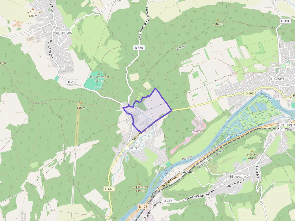 Maison 57 m² quatre pièces à vendre à Lougres