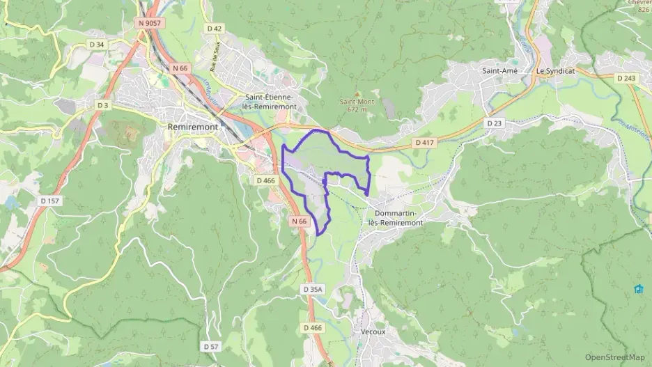 Maison 82 m² quatre pièces à vendre à Dommartin-lès-Remiremont