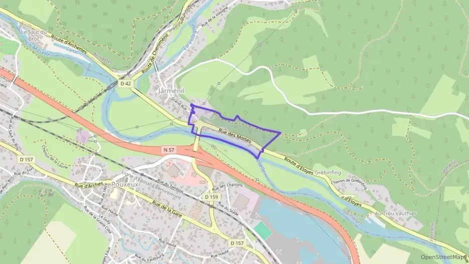 Maison 95 m² trois pièces à vendre à Jarménil Maison 95 m² trois pièces à vendre à Jarménil