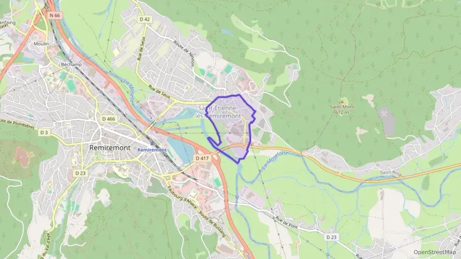 Maison 108 m² quatre pièces à vendre à Saint-Étienne-lès-Remiremont
