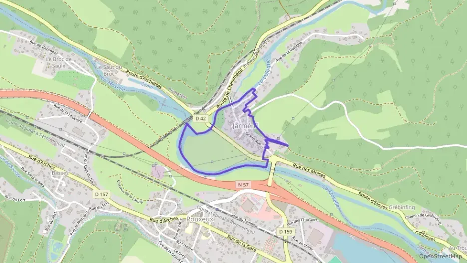 Maison 65 m² trois pièces à vendre à Jarménil Maison 65 m² trois pièces à vendre à Jarménil