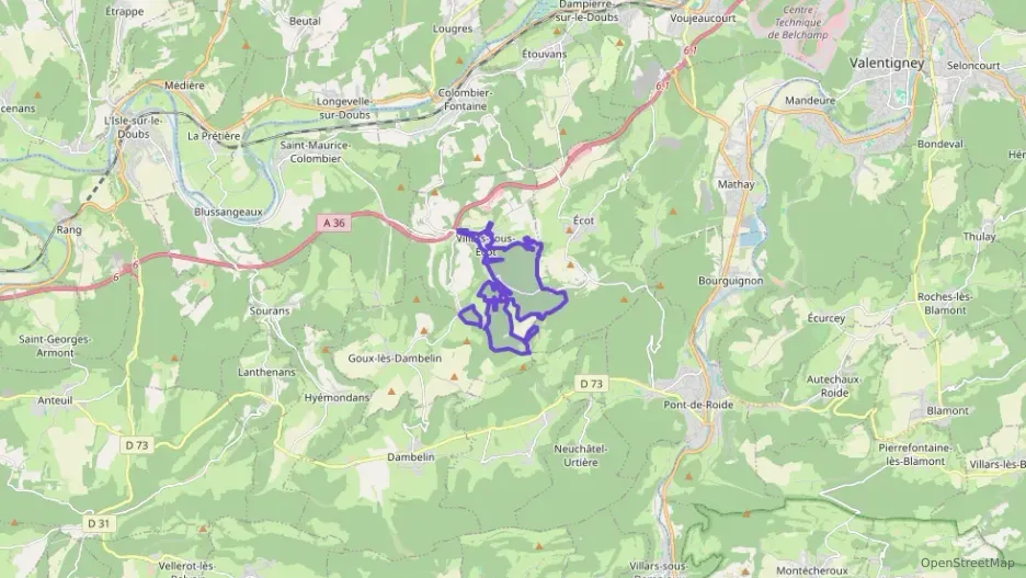 Maison 81 m² quatre pièces à vendre à Villars-sous-Écot