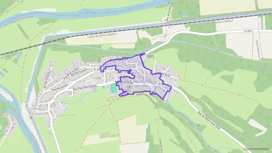 Maison 78 m² trois pièces à vendre à Saint-Maurice-Colombier