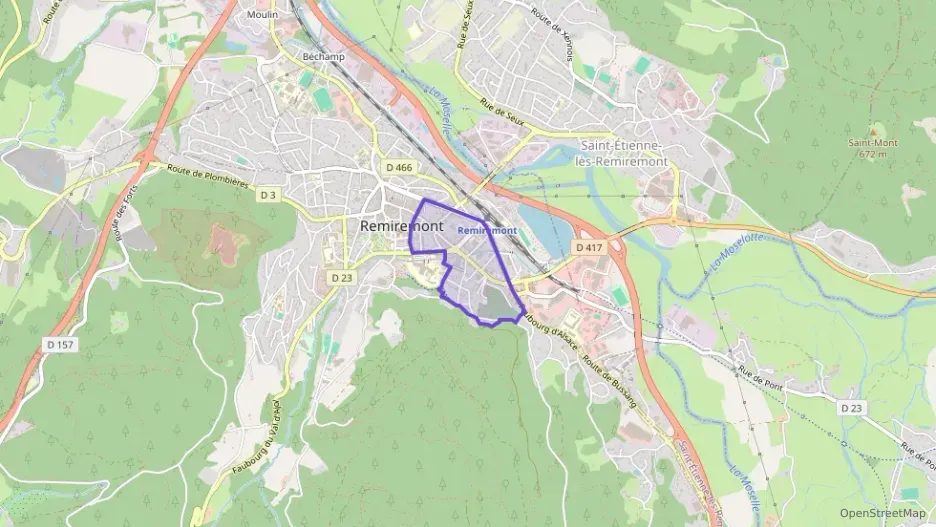 Maison 82 m² trois pièces à vendre à Remiremont