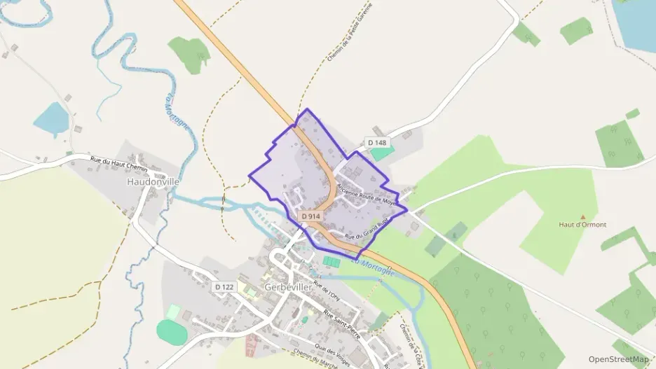 Maison 110 m² trois pièces à vendre à Gerbéviller Maison 110 m² trois pièces à vendre à Gerbéviller