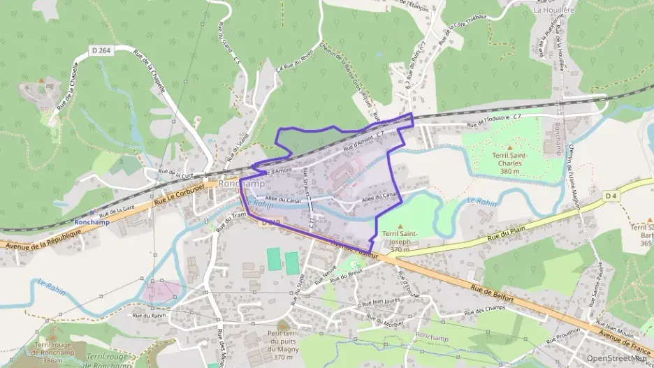 Maison 44 m² trois pièces à vendre à Ronchamp