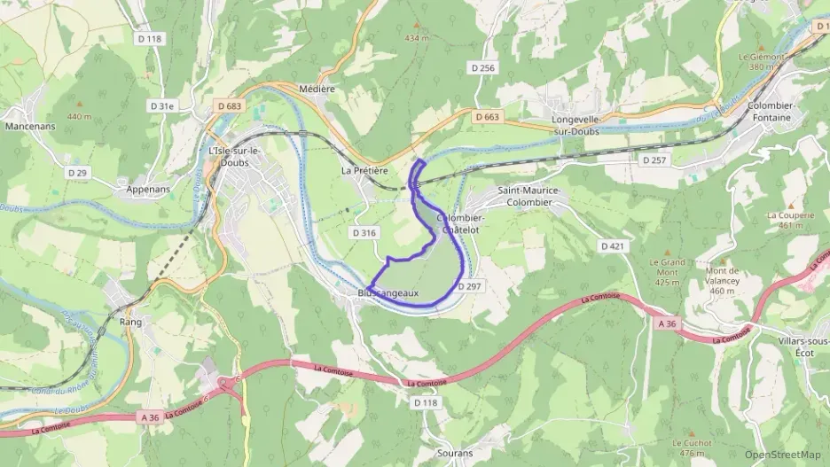 Maison 93 m² quatre pièces à vendre à Blussangeaux