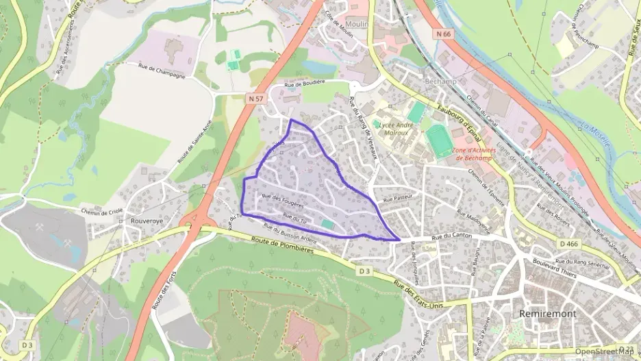 Maison 122 m² cinq pièces à vendre à Saint-Nabord Maison 122 m² cinq pièces à vendre à Saint-Nabord