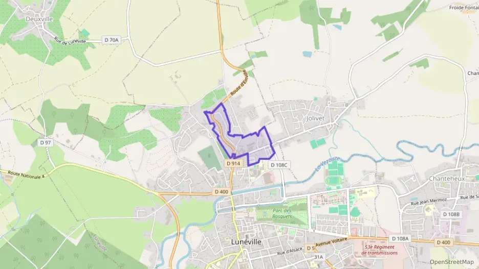 Maison 68 m² cinq pièces à vendre à Lunéville Maison 68 m² cinq pièces à vendre à Lunéville