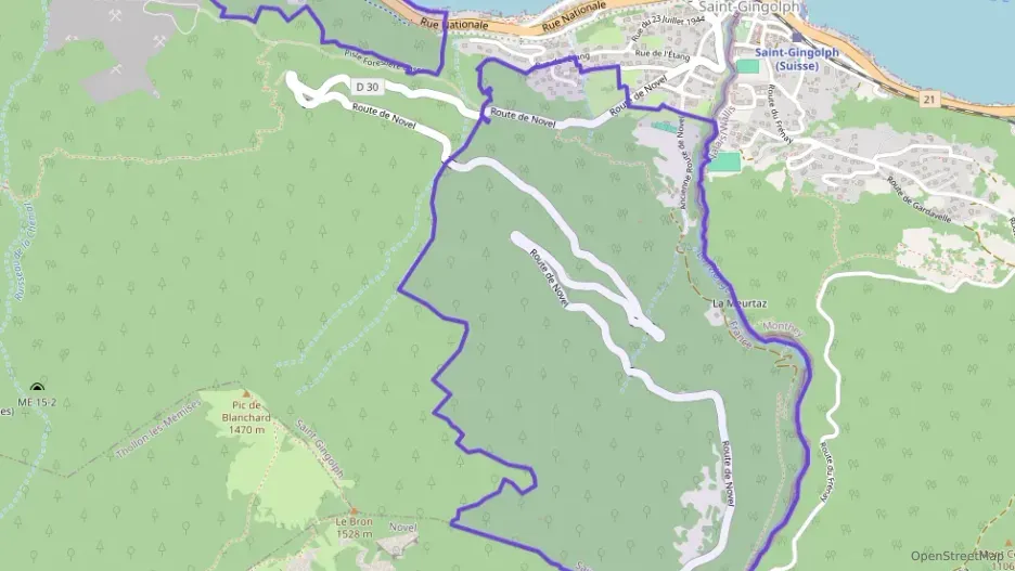 Maison 58 m² trois pièces à vendre à Saint-Gingolph