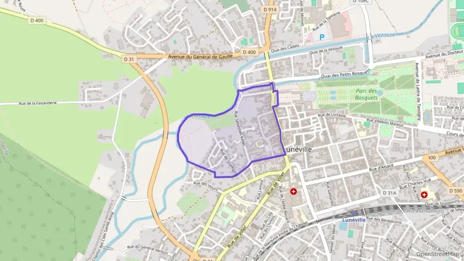 Maison 110 m² quatre pièces à vendre à Lunéville