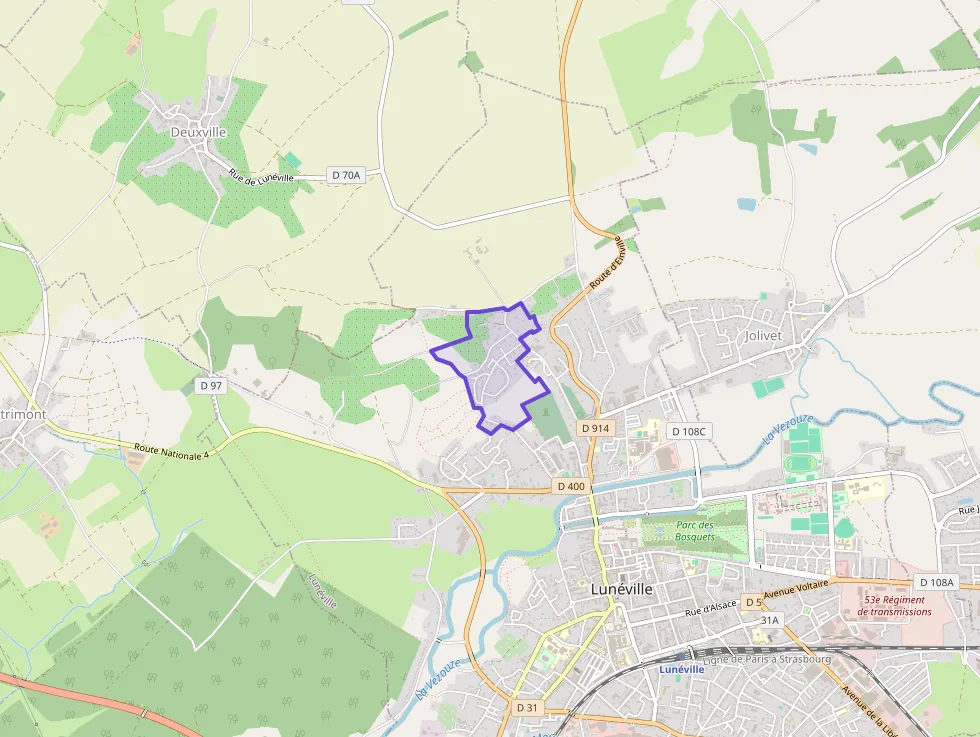 Maison 76 m² quatre pièces à vendre à Lunéville