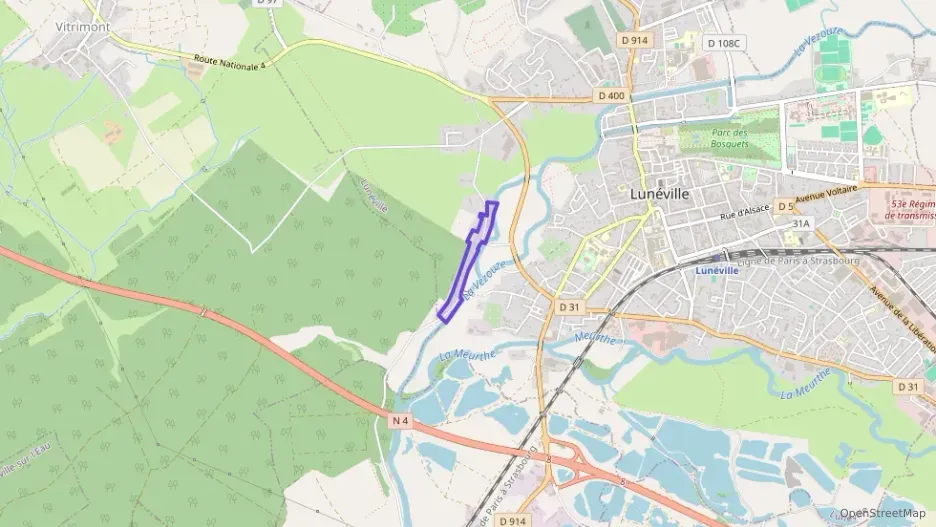 Maison 55 m² trois pièces à vendre à Lunéville Maison 55 m² trois pièces à vendre à Lunéville