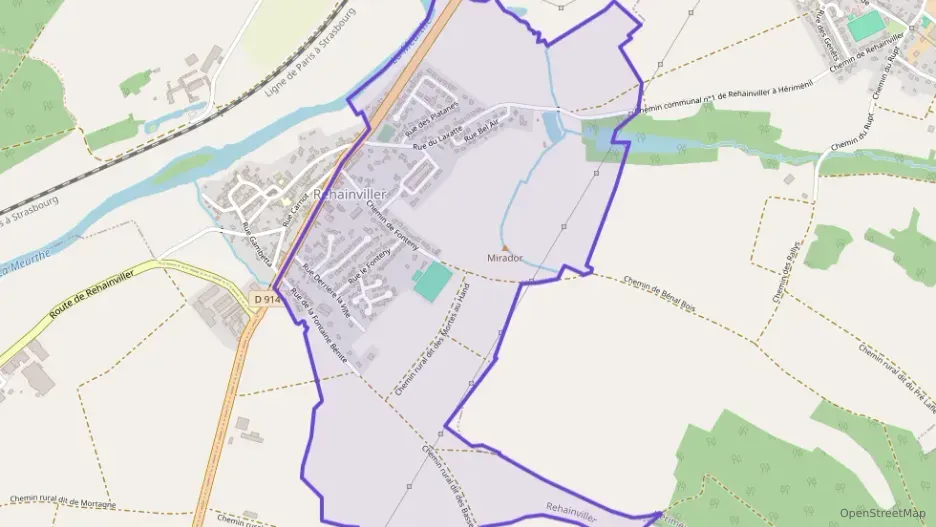 Maison 76 m² cinq pièces à vendre à Rehainviller