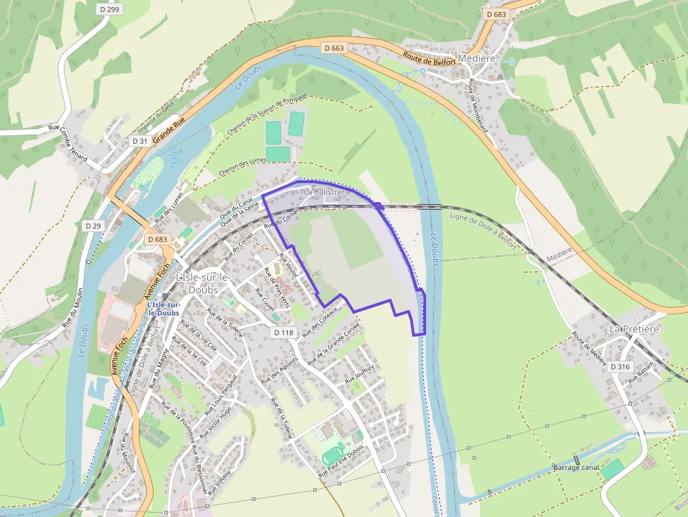 Maison 81 m² quatre pièces à vendre à L`Isle-sur-le-Doubs