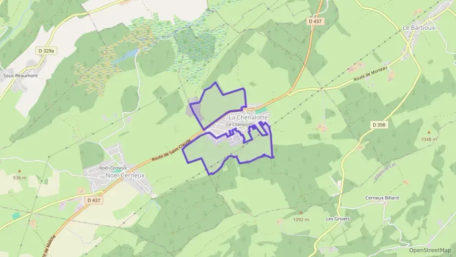 Maison 83 m² cinq pièces à vendre à La Chenalotte