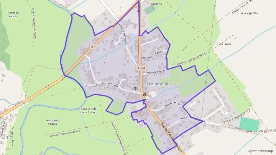 Maison 90 m² trois pièces à vendre à Xermaménil