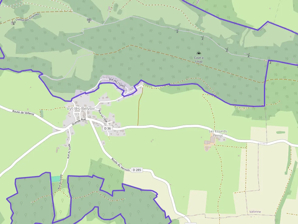 Maison 88 m² quatre pièces à vendre à Vyt-lès-Belvoir