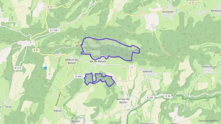 Maison 88 m² quatre pièces à vendre à Vyt-lès-Belvoir Maison 88 m² quatre pièces à vendre à Vyt-lès-Belvoir