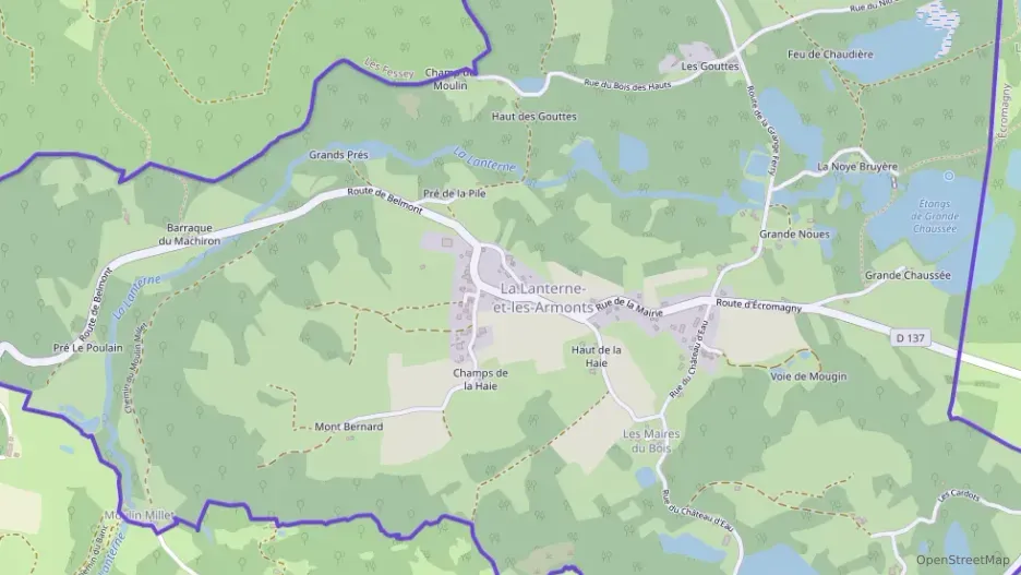 Maison 86 m² quatre pièces à vendre à La Lanterne-et-les-Armonts
