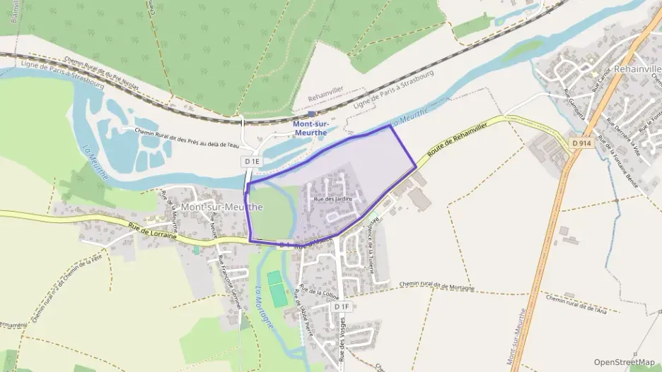 Maison 91 m² six pièces à vendre à Mont-sur-Meurthe Maison 91 m² six pièces à vendre à Mont-sur-Meurthe