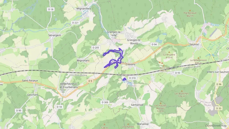 Maison 130 m² quatre pièces à vendre à Secenans Maison 130 m² quatre pièces à vendre à Secenans