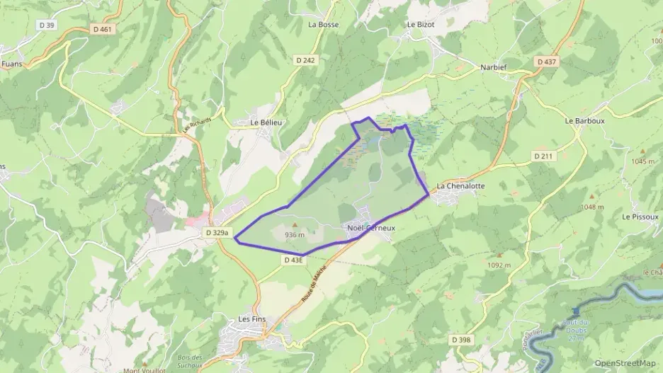 Maison 131 m² quatre pièces à vendre à Noël-Cerneux