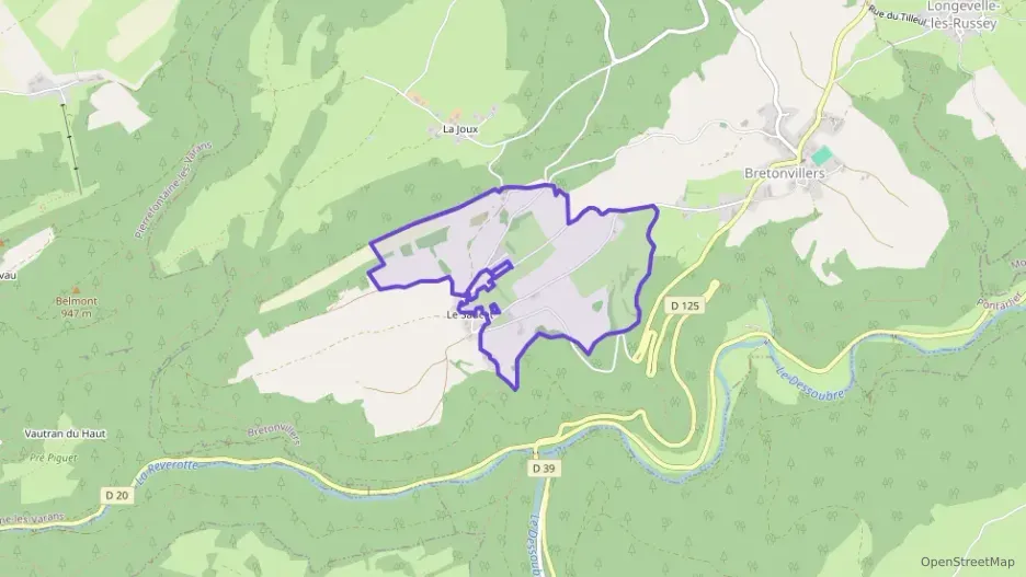 Maison 99 m² quatre pièces à vendre à Bretonvillers Maison 99 m² quatre pièces à vendre à Bretonvillers