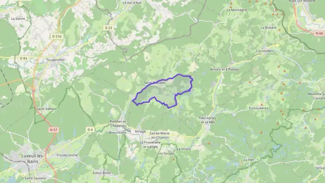 Maison 93 m² quatre pièces à vendre à Saint-Bresson