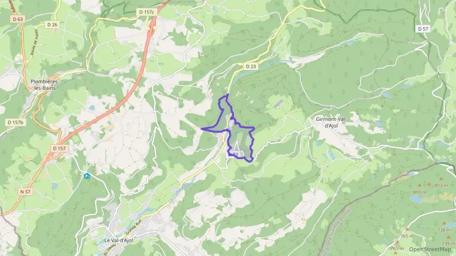 Maison 118 m² cinq pièces à vendre à Le Val-d`Ajol