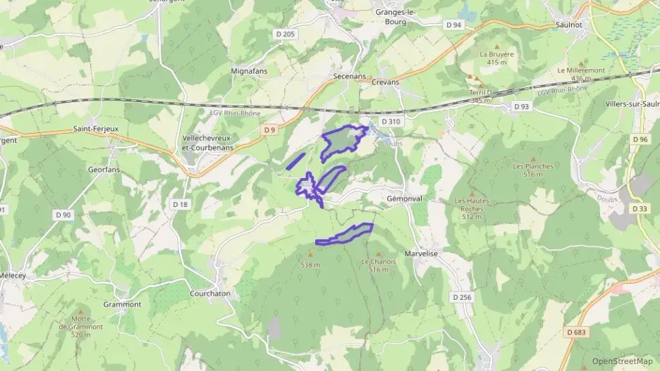 Maison 92 m² quatre pièces à vendre à Vellechevreux-et-Courbenans