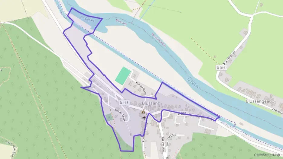 Maison 186 m² cinq pièces à vendre à Blussans Maison 186 m² cinq pièces à vendre à Blussans