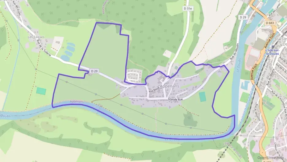 Maison 108 m² cinq pièces à vendre à Appenans