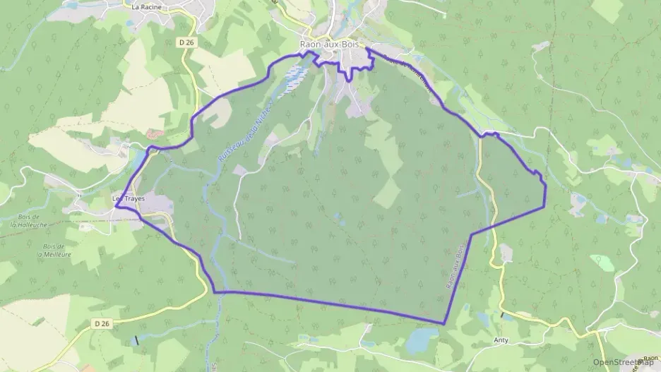 Maison 102 m² quatre pièces à vendre à Raon-aux-Bois