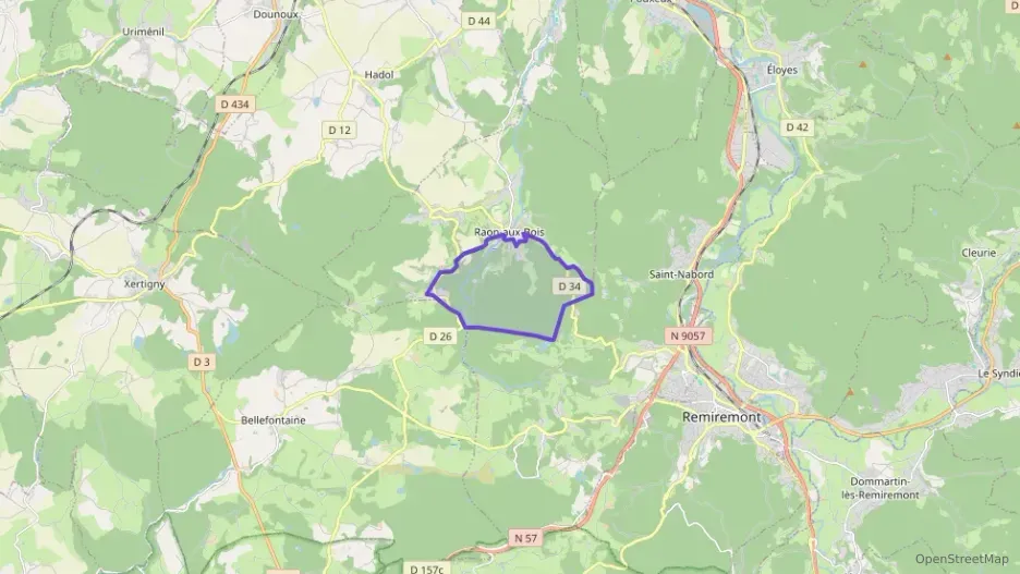 Maison 102 m² quatre pièces à vendre à Raon-aux-Bois