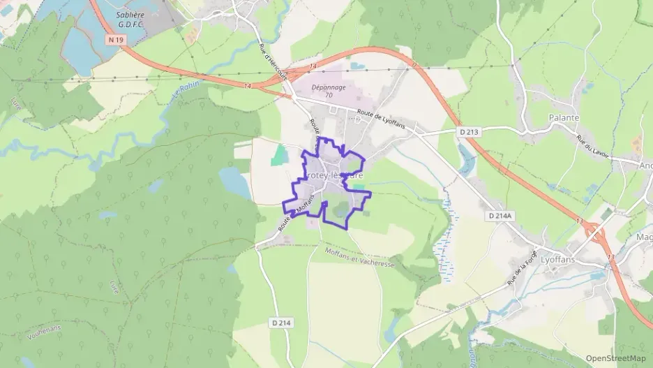 Maison 129 m² cinq pièces à vendre à Frotey-lès-Lure Maison 129 m² cinq pièces à vendre à Frotey-lès-Lure