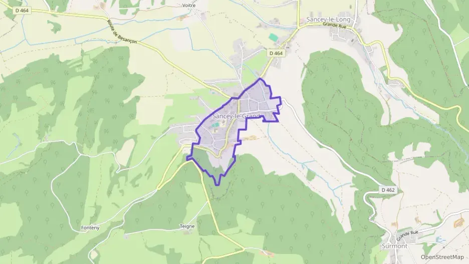 Maison 110 m² cinq pièces à vendre à Sancey