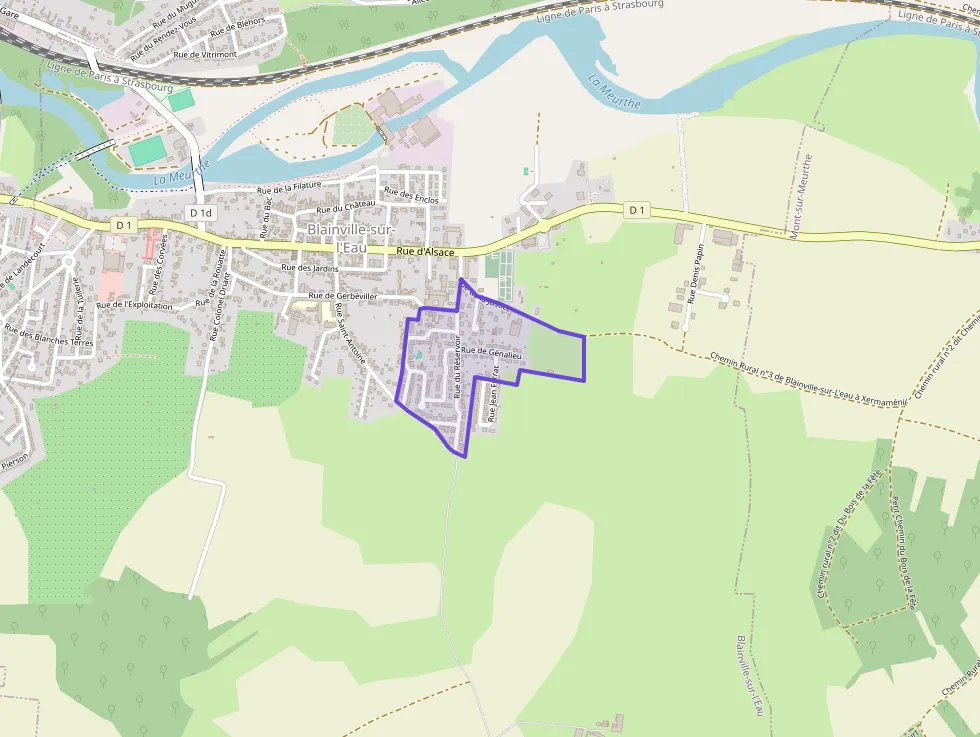 Maison 110 m² quatre pièces à vendre à Blainville-sur-l`Eau