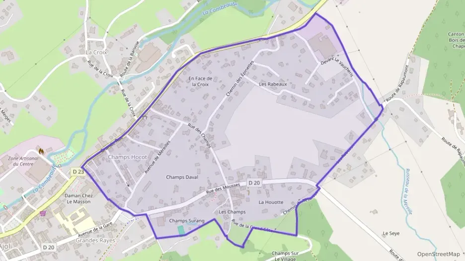 Maison 93 m² quatre pièces à vendre à Le Val-d`Ajol