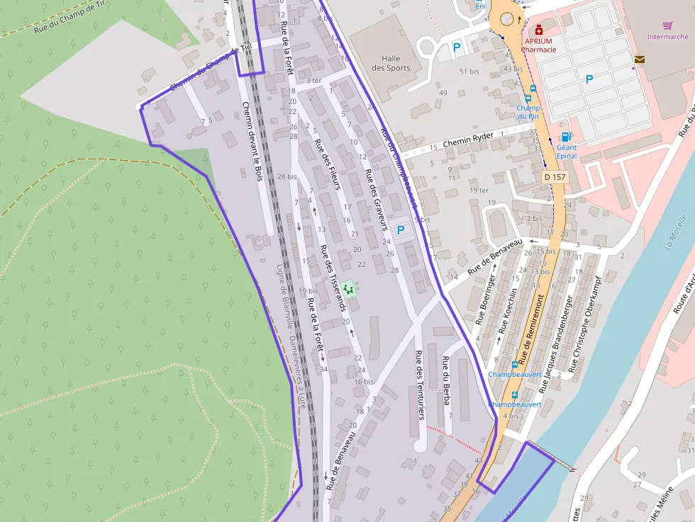 Maison 76 m² quatre pièces à vendre à Épinal