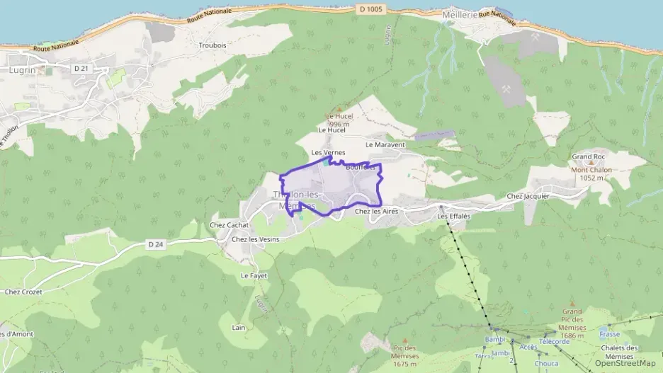 Maison 69 m² quatre pièces à vendre à Thollon-les-Mémises Maison 69 m² quatre pièces à vendre à Thollon-les-Mémises