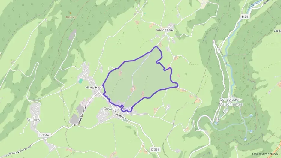 Maison 170 m² quatre pièces à vendre à Guyans-Vennes Maison 170 m² quatre pièces à vendre à Guyans-Vennes