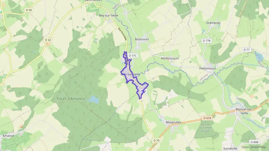 Maison 130 m² sept pièces à vendre à Brin-sur-Seille