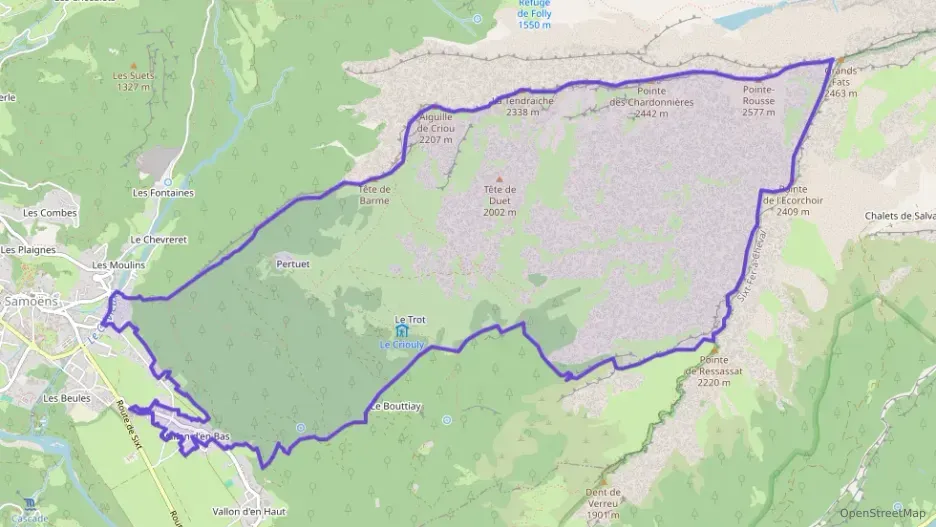 Maison 73 m² trois pièces à vendre à Samoëns