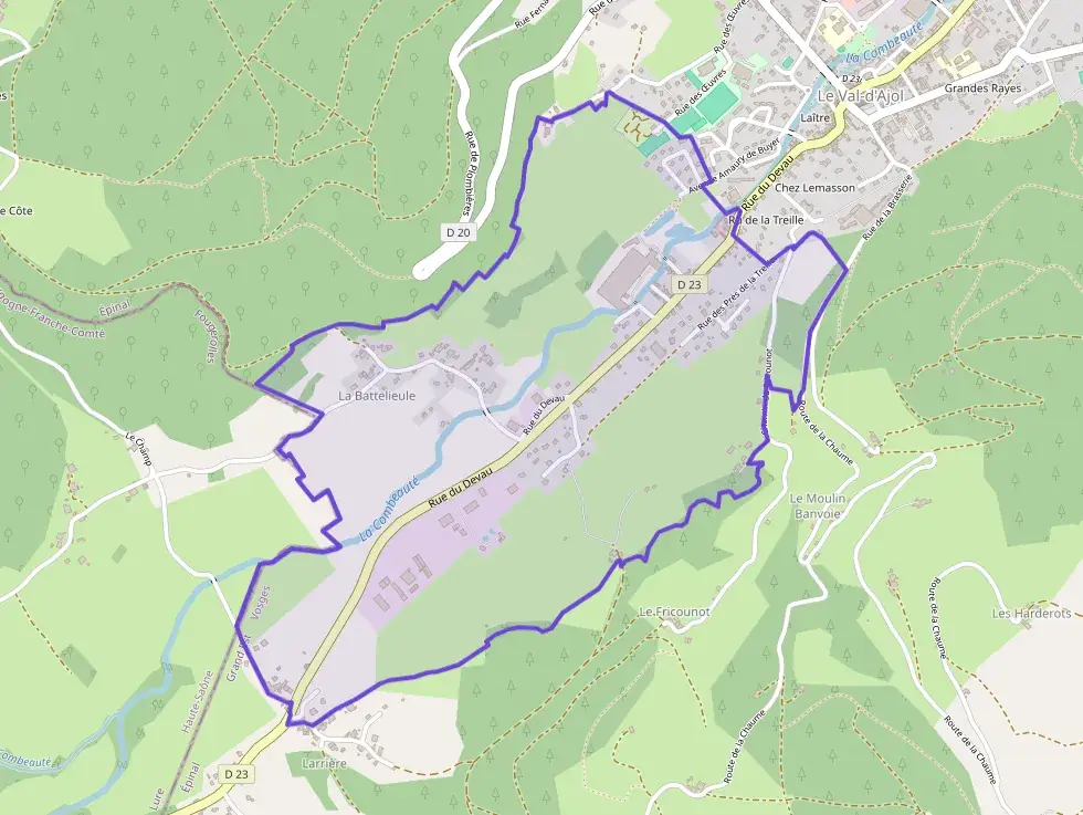 Maison 70 m² trois pièces à vendre à Le Val-d`Ajol