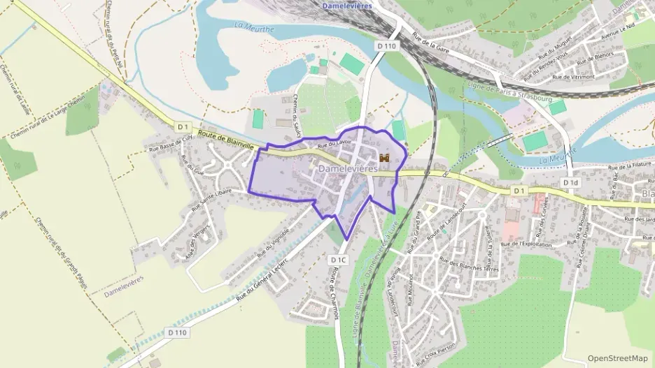 Maison 75 m² trois pièces à vendre à Damelevières