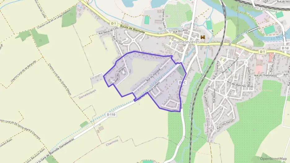 Maison 89 m² quatre pièces à vendre à Damelevières Maison 89 m² quatre pièces à vendre à Damelevières