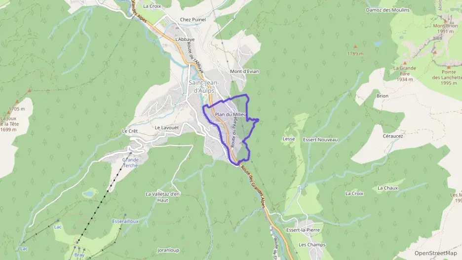 Maison 90 m² trois pièces à vendre à Saint-Jean-d`Aulps