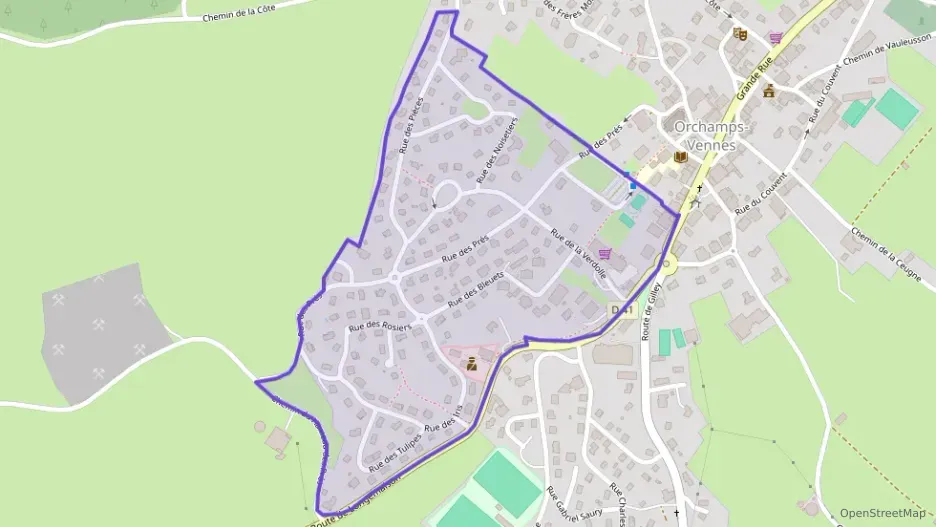 Maison 88 m² trois pièces à vendre à Orchamps-Vennes Maison 88 m² trois pièces à vendre à Orchamps-Vennes